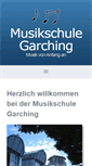 Mobile Screenshot of musikschule-garching.de